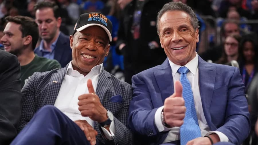 Adams Endorses Cuomo in NYC Mayor’s Race