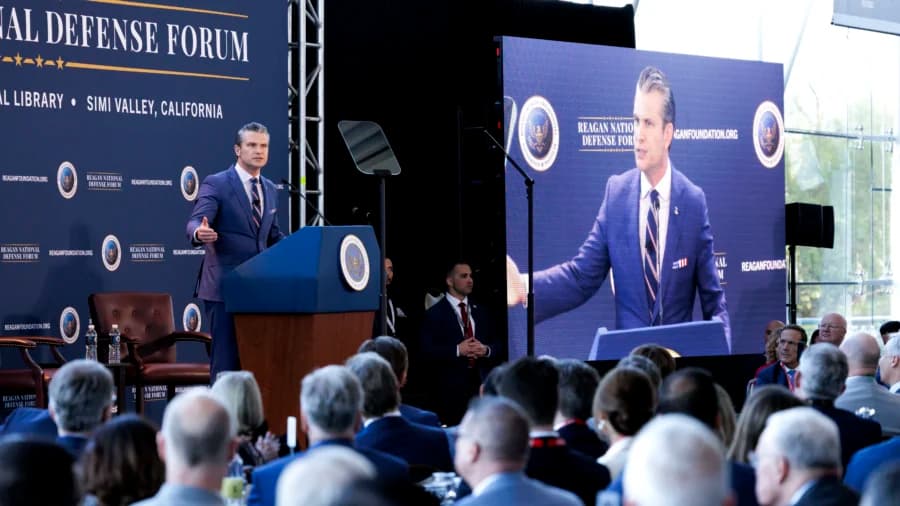 Hegseth Lays Out Trump's 'America First' Military Strategy