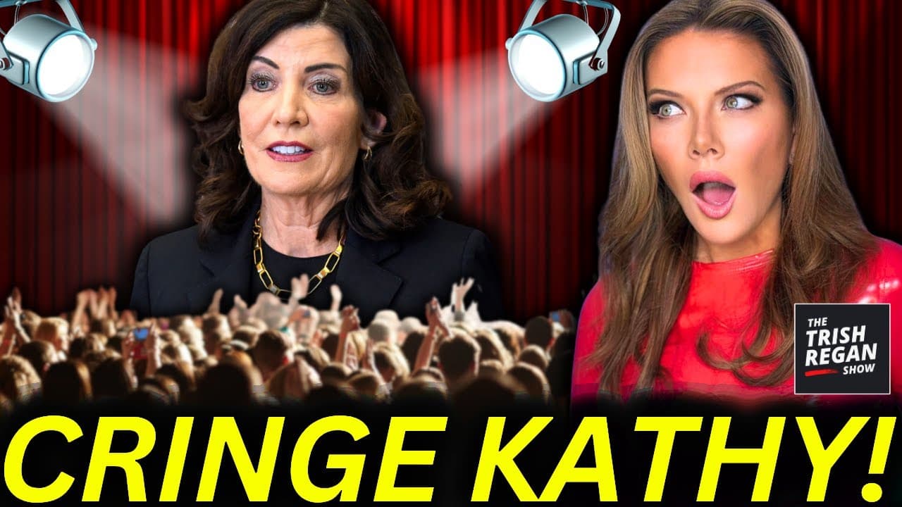 WATCH: NY Gov Kathy Hochul’s HUMILIATING Rally Moment Caught on Camera