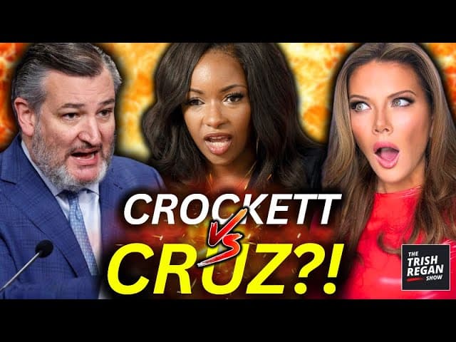 WATCH: Crockett TEASES Senate Run Against Ted Cruz — Says She’s Coming for His Seat!