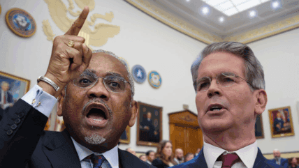 'Stop covering up for this president!': Rep. Meeks clashes with Treasury Sec.