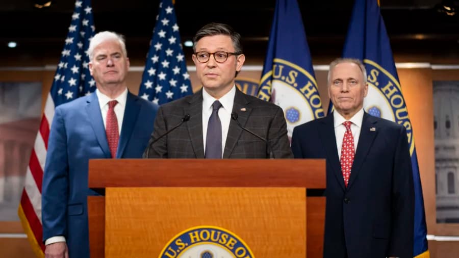 House Republican Leaders Hold Press Conference on Day 29 of Government Shutdown