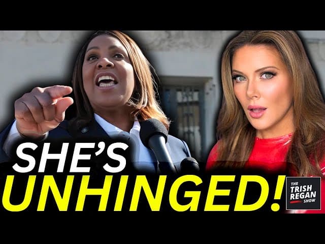 Letitia James Goes On UNHINGED RANT Outside Courthouse for Criminal Charges 👀