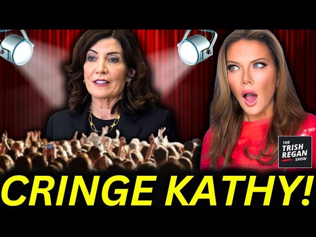 WATCH: NY Gov Kathy Hochul’s HUMILIATING Rally Moment Caught on Camera