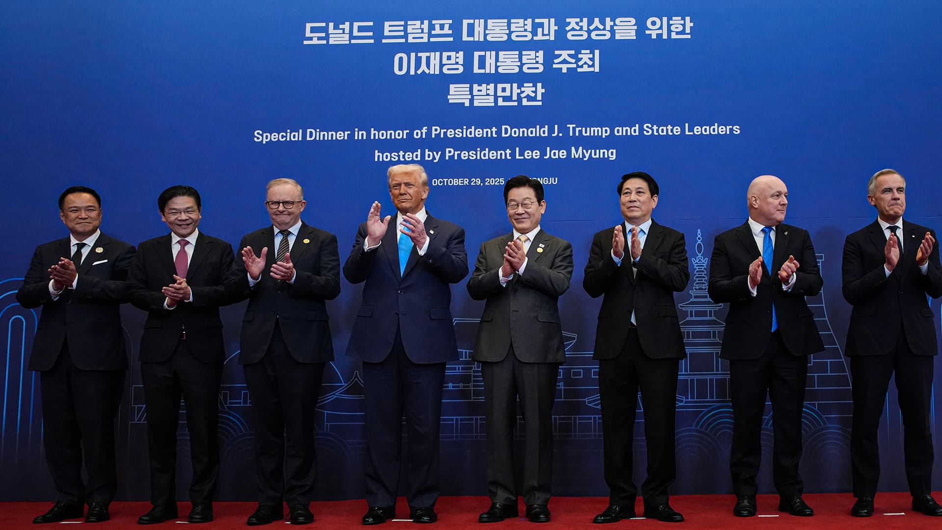 Trump Meets South Korean President Ahead of Summit With China’s Xi