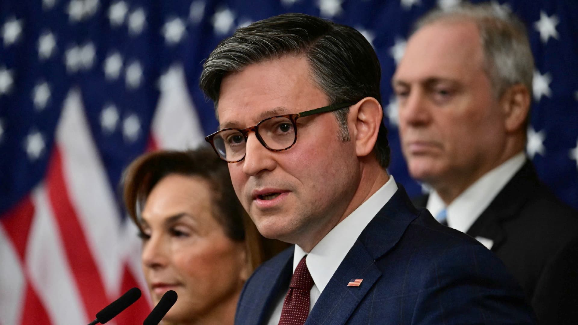 LIVE NOW: House Speaker Johnson Holds News Conference on Day 38 of Government Shutdown